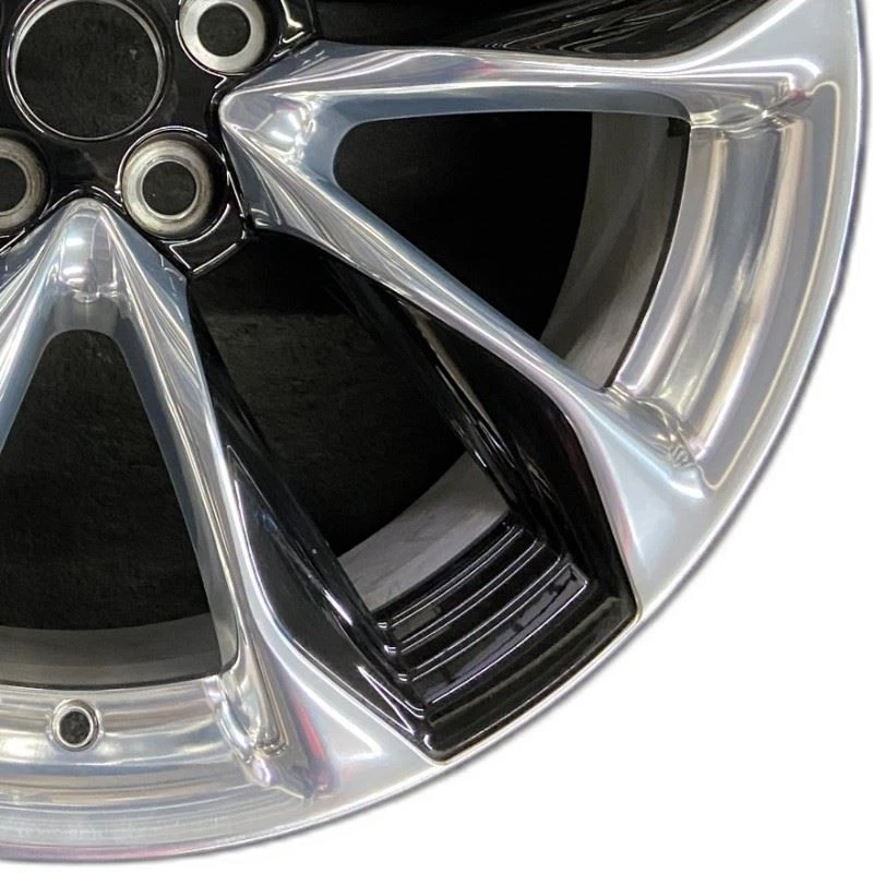 Llanta delantera Lexus negra pulida LC500 LC500H OEM 21” 2018-2023 74361A Foto 4 de 4