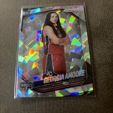 2025 Panini Prizm WNBA - Georgia Amoore #103 Ice Prizm (RC) Mystics