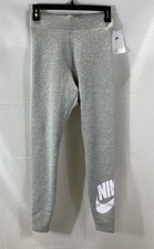 Nike Sportswear Essential Women's Gray High Rise Leggings NWT Size S