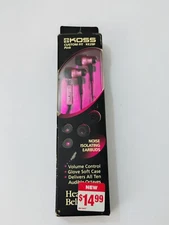KOSS Noise Isolating Earbuds KE29P PINK Vintage 