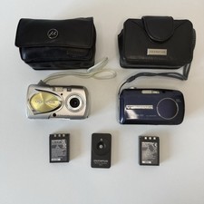 Olympus Digital Camera And Accessory Joblot - Cameras, Cases, Batteries UNTESTED