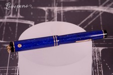 Eversharp Signature Gold Seal Fountain Pen Lapis Ring Top