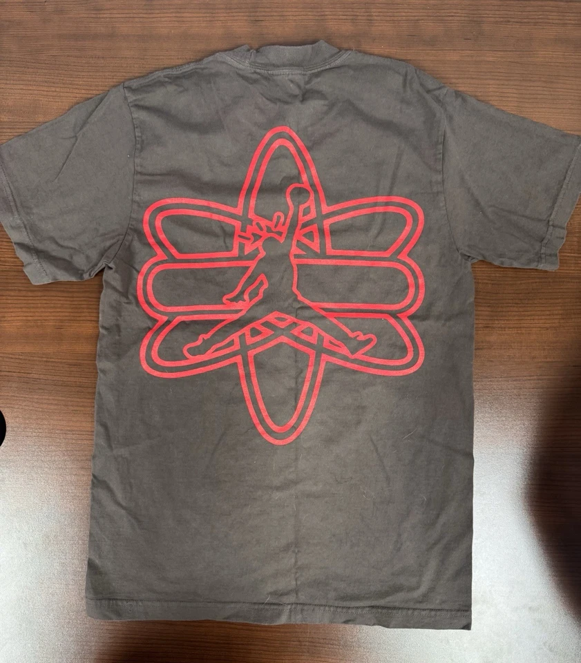 Travis Scott Space Village Give Me Space Shirt sz Small Washed Brown 1 - Image 4 of 4