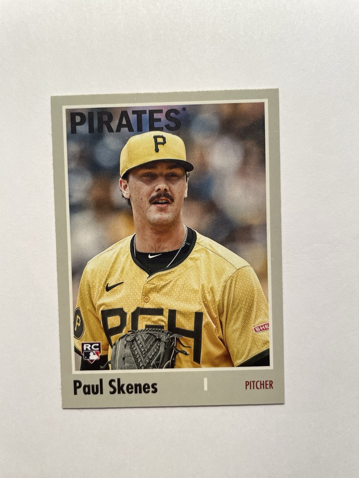 2024 Topps Archives - 1970 Topps Paul Skenes #200 (RC) Pittsburgh Pirates Rookie