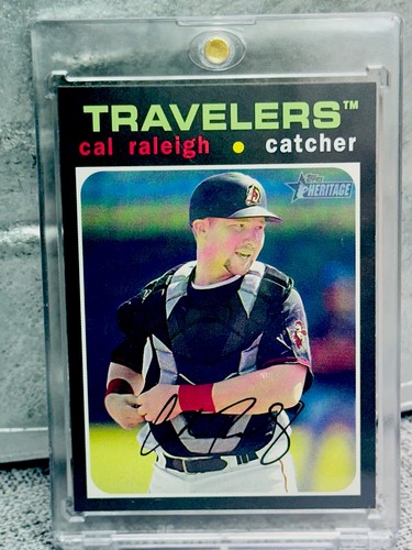 Cal Raleigh RARE ROOKIE RC TRAVELLERS TOPPS INVESTMENT CARD SSP MARINERS MVP ROY - Bild 6 von 12