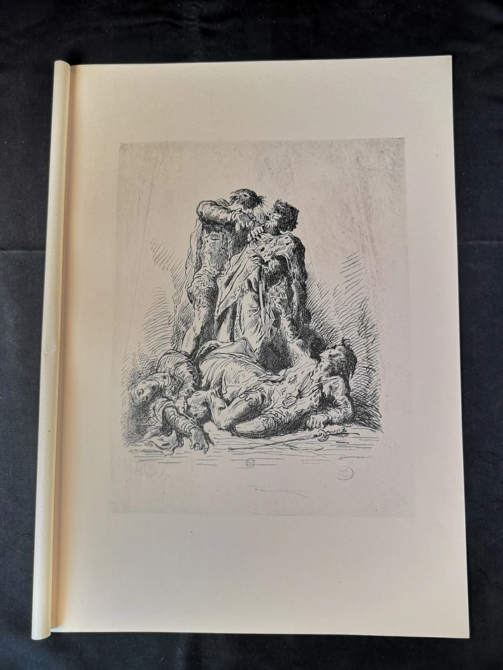 Druck v. 1926: Gustave Moreau, Hamlet (c. 1850). Courboin (exc.): - Bild 2 von 2