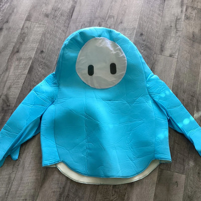 Fall Guys Classic Blue Costume Youth Large 