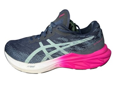 ASICS Dynablast 3 Women s Running Shoes Blue Pink Size US 9.5 F421122