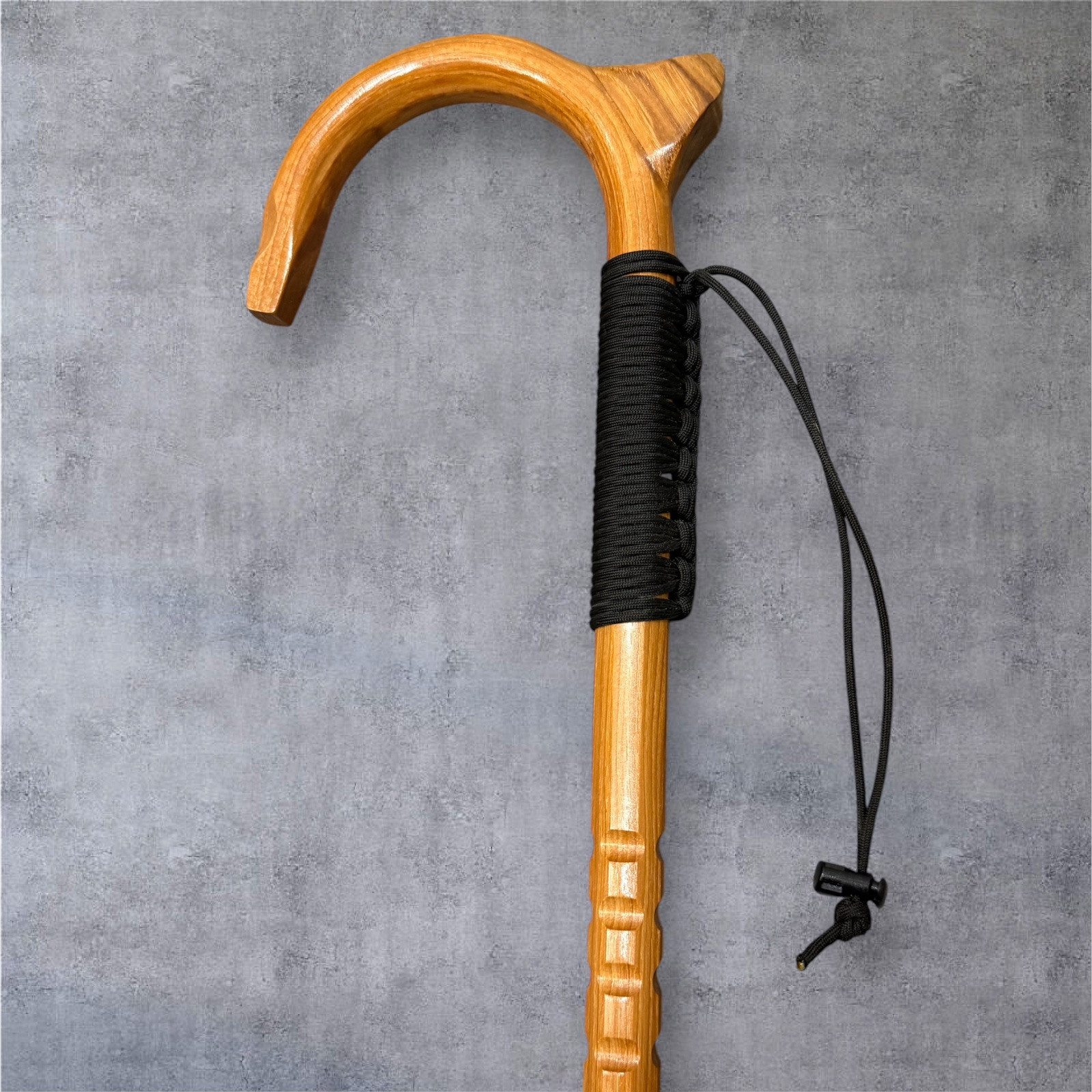 Walking Cane Men Women Mobility Safety Palm Rest Hickory Masters LuxCane USA  G2