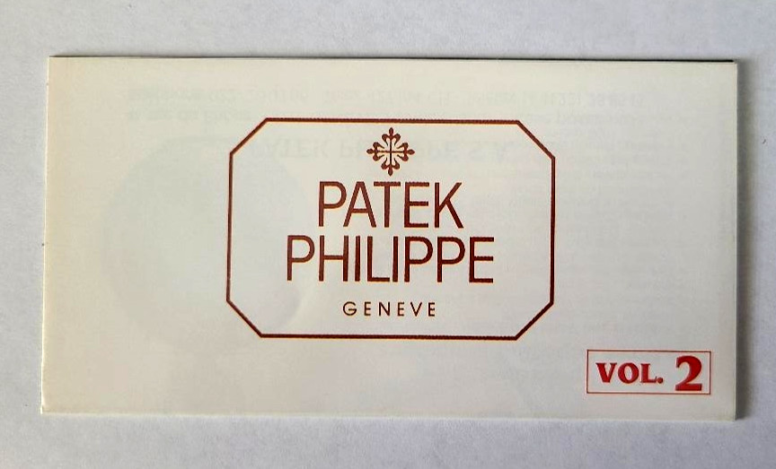 1989 Patek Philippe Vintage mens catalog very Rare image 3