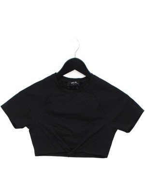 T/ALA Women's T-Shirt S Black Nylon with Elastane Basic