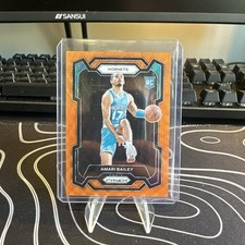 2023-24 Panini Prizm Orange Wave Prizm 54 /60 Amari Bailey #162