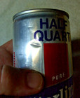 Pure Sterling 16 oz. Beer Can Aluminum Bottom Opened — photo 7