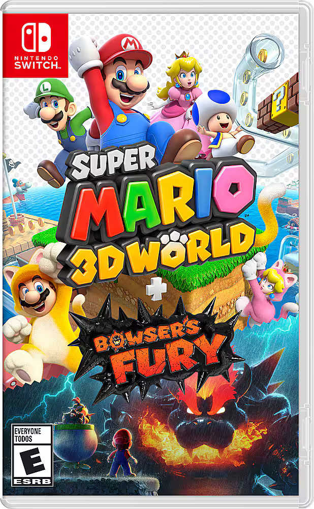 Super Mario 3D World + Bowsers Fury - Nintendo Switch OLED Model, Nintendo...