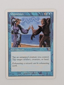 Opposition - LP - 7th Edition - MTG