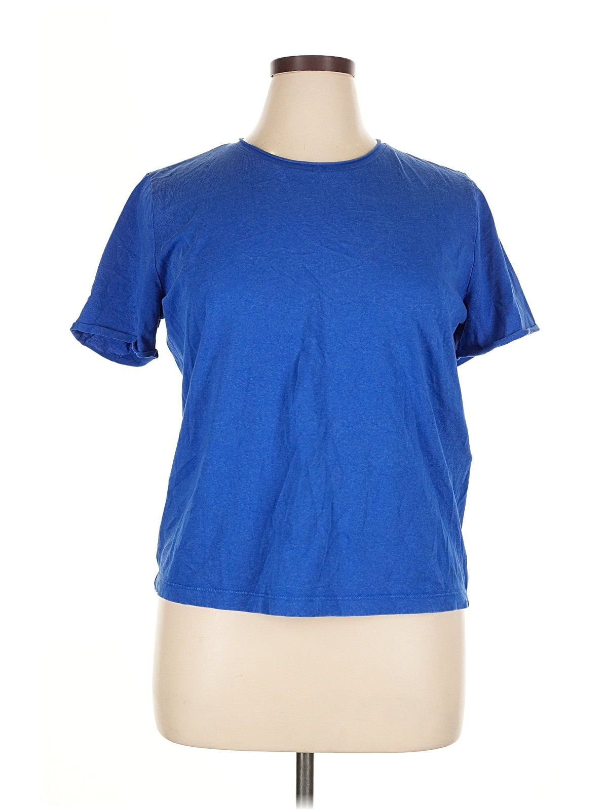 Zara Women Blue Active T-Shirt XL