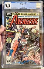 Avengers #195 CGC 9.8 White Pages 1st Taskmaster Cameo