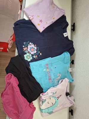 Tolles  Kleiderpaket Gr. 116/122 Sommer Mädchen Super Süß Top Schnäppchen