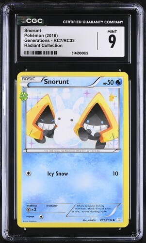 Snorunt graded CGC 9 for sale on eBay