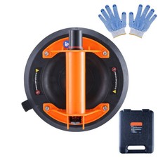 Uimoso Vacuum Suction Cup Glass Lifter 8" 615lbs Load with ABS Handle and PP Box