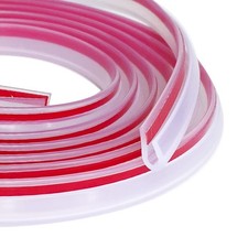 Tintvent Clear Rubber Edge Trim U Channel Rubber Seal Strip Self-Adhesive Tape