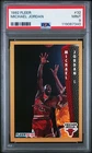 MICHAEL JORDAN 1992 FLEER #32. BEAUTIFUL CARD, VIBRANT COLORS!  PSA 9 MINT