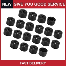 Pack of 1 For VW Black Wheel Lug Nut Covers Cap with Remove Dismantle Tool