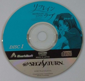 Refrain Love Anata ni Aitai Sega Saturn 2-Disc Japan Used Riverhillsoft 1997