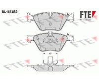 FTE Bremsbelagsatz BremsbeläGe Vorderachse FüR BMW 5Er E60 E61