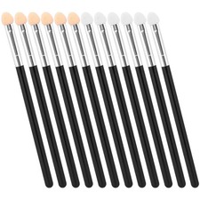 12 Pcs Foam Eyeshadow Applicators Reusable Eyeshadow Applicators Double Sided Sp