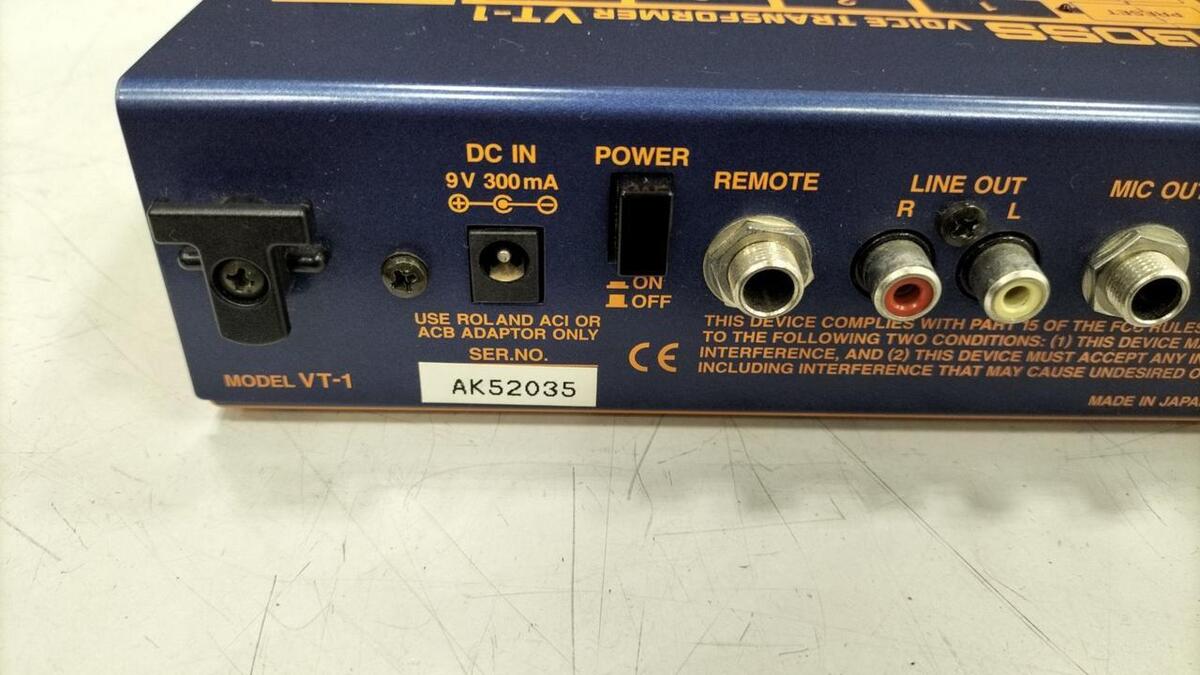 BOSS VT-1 Voice Transformer Good Condition from Japan | eBay BOSS VT-1 Voice Transformer Good Condition from Japan | eBay