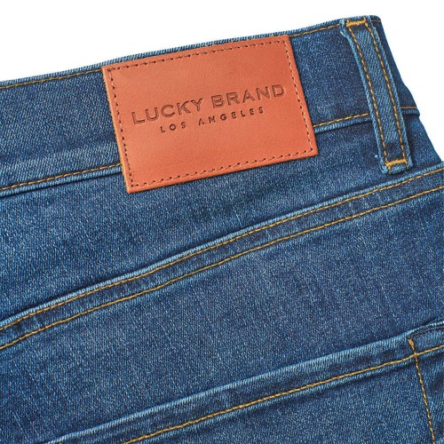 Pantalones de mezclilla deportivos de pierna recta de calce recto Lucky Brand 410 para hombre - Imagen 25 de 35