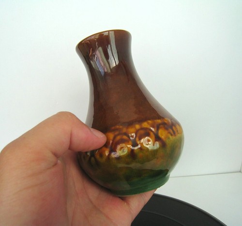Ukrainian Home décor pottery vase handmade raku ceramic gift for her - Picture 8 of 12