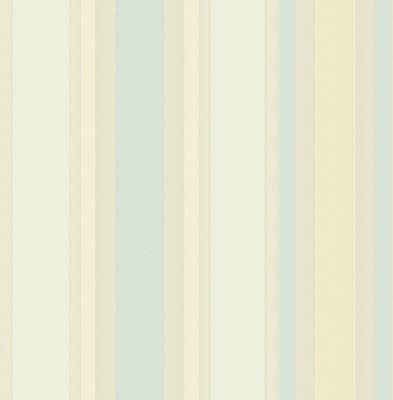 Stripes Wallpaper Blue Cream Yellow Modern Minimalist Style Samples