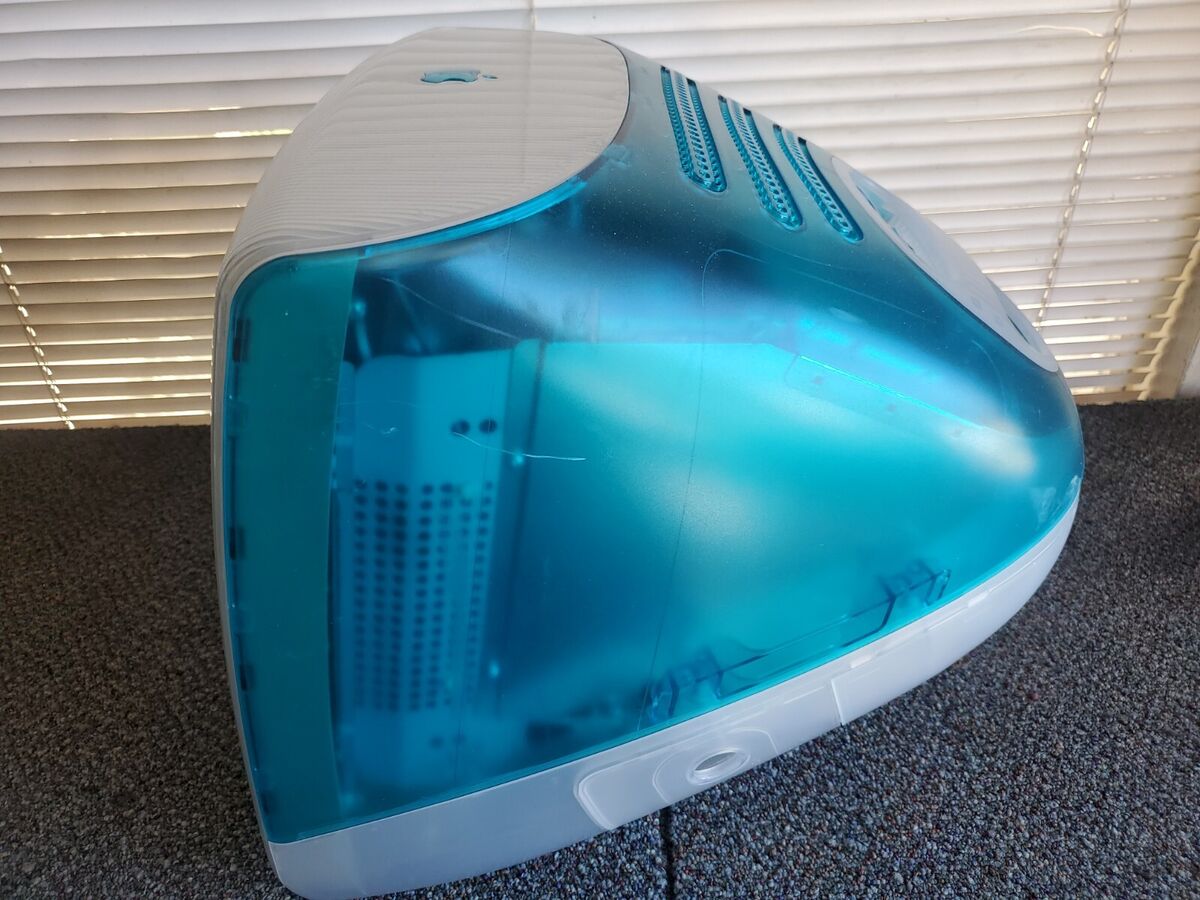 1998 Apple iMac G3 Teal vintage Apple imac all in one 1998 Apple iMac G3 Teal vintage Apple imac all in one