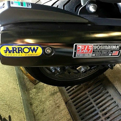 Decal Heat-resistant Motorcycle Exhaust Pipe Sticker Scorpio Yoshimura AKRAPOVIC - Picture 5 of 23