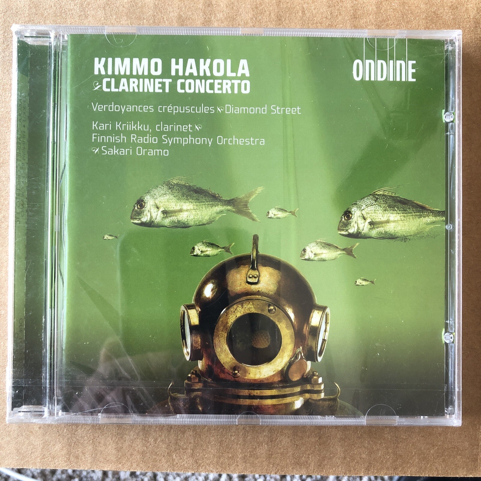 KIMMO HAKOLA CONCERTO CD (ONDINE). New factory sealed. JJ