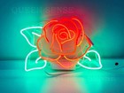 Rose Flower Acrylic 14"x10" Neon Sign Lamp Light Shop Glass Beer Bar Club Ey