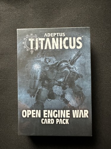 Adeptus Titanicus Open Engine War Card Pack Warhammer The Horus Heresy NEW - 第 1/2 張圖片
