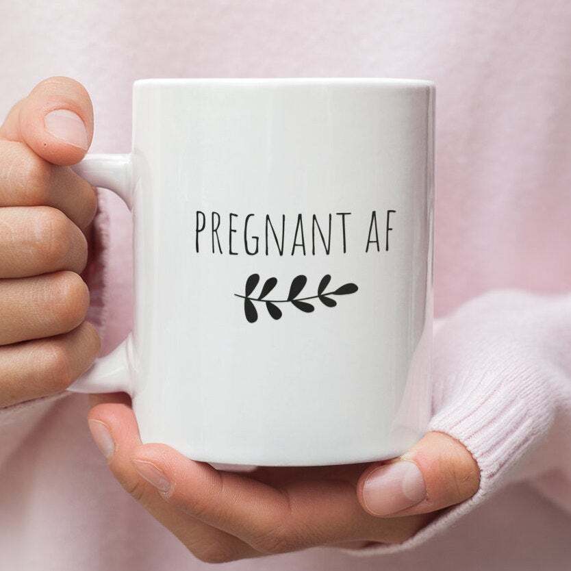 Funny Pregnancy Reveal Mug Pregnancy Mugpregnancy Gift Baby Announcement Baby