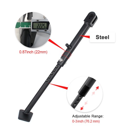 Adjustable Kickstand Foot Side Stand Support Fit For Honda CRF300L 2021-2023 - Foto 6 di 16