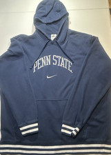Vintage Penn State Lions Sweatshirt Mens XXL Navy Blue Nike Center Logo