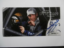 Michael Bartels autograph signed 10.5x21 cm postcard Opel