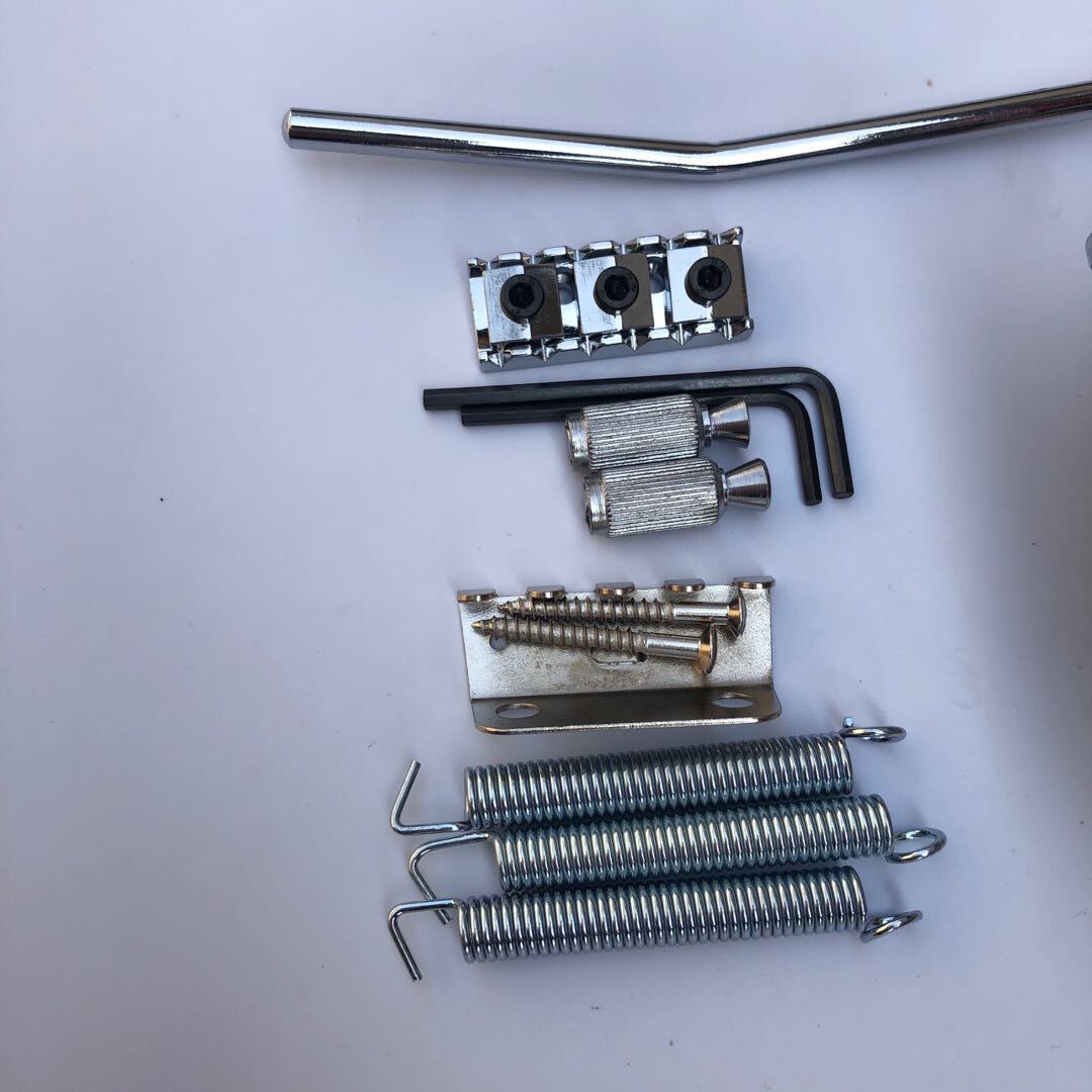 Floyd Rose II Tremolo System Bridge Double Locking Chrome Electric