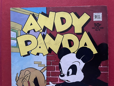 Vintage ANDY PANDA in The MAD DOG MYSTERY #85 Comic Book 1945 | eBay