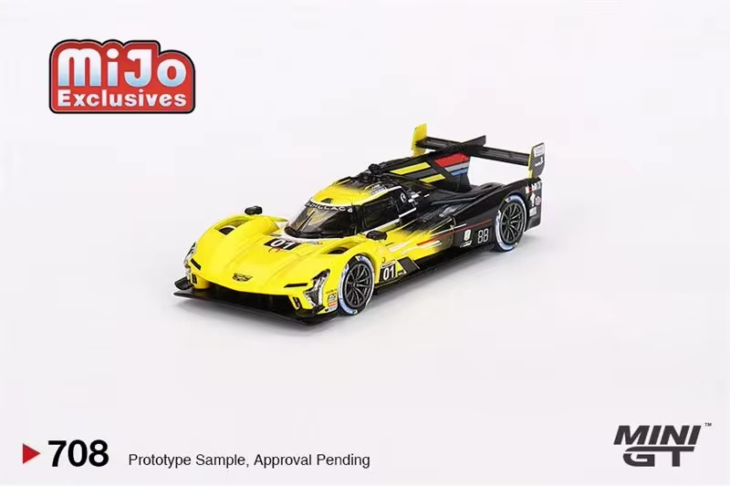 MINI GT Mijo 1:64 V-Series.R #01 Cadillac Racing 2023 IMSA Model Car