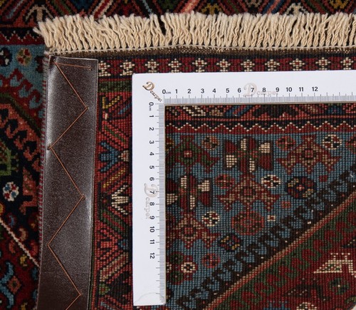 Yalameh Hand-Knotted 106x59 cm-Nomadic, Oriental, Rug, Carpet, Blue - Picture 8 of 8