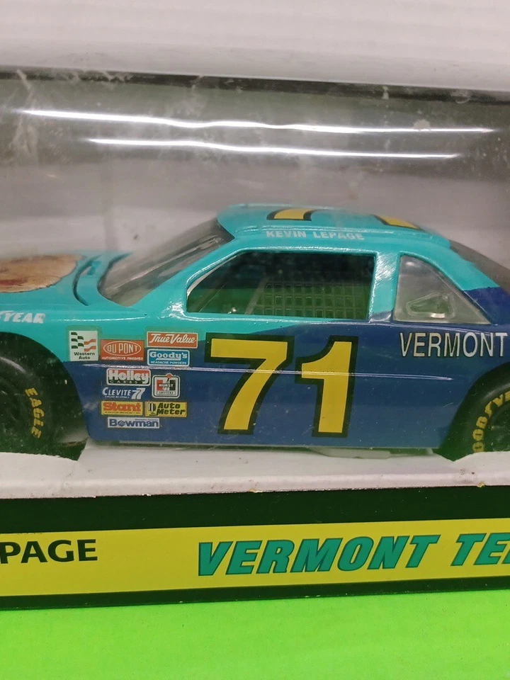 Oso de peluche Revell Kevin Lepage 1995 Lumina #71 Vermont Chevrolet fundido a presión 1/24 Foto 2 de 4