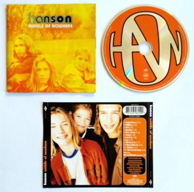 CD Hanson Middle Of Nowhere Pop Rock Europe 1997 Musik Audio Compact Disc (Z6)