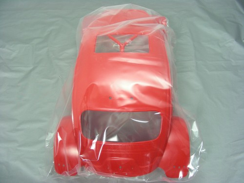 Tamiya 58618 Monster Beetle 2015 Main Sand Scorcher Blitzer VW Red Bug Body NEW! - Picture 4 of 9